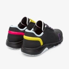 Camper Twins Womens Sneakers US-94399 Black Black Friday Sale